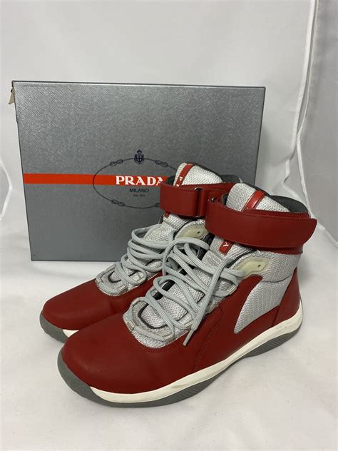 ladies prada trainers uk|Prada high top sneakers women's.